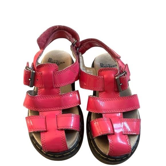 Dr Martens Kids Pink Fisherman Sandals, size EU 27 - Picture 2 of 7